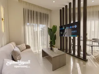  13 أجنحة فندقية للايجار للعائلات بموقع حيوي و مميز السابع