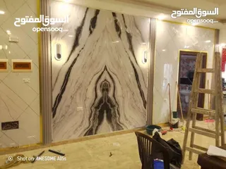  15 تركيب جميع انواع الديكور الداخلي و الخارجي احدث التصميم للجبسومبورد وبديل الخشب وبديل الحجر وبديل ال
