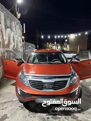  12 كيا سبورتاج 2013 ، فل كامل عدا الفتحة ، اربعة جيد، بحالة ممتازة .
