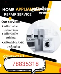  1 Maintenance Automatic washing machine and refrigerators Repairing