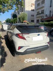  3 تويوتا CHR موديل 2018 لون ابيض و اسود فحص 3 جيذ