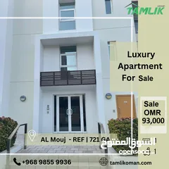 1 Luxury Apartment for Sale in Al Mouj REF 721GA