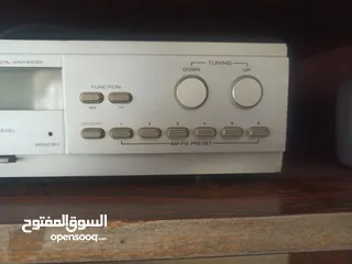  9 ستيريو ياباني 4 سماعات راديو هيتاشي رقمي