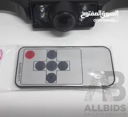  4 كاميرا ريفيرس  شاشه مراه شاشة كامله  شبك الكاميرا  ويرليس. لاسلكي