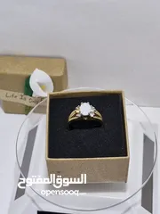  23 خواتم فضة 925 مع احجار كريمه مميزة
