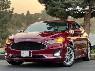  6 Ford Fusion SE hybrid 2019 - فورد فيوجن عداد قليل خصوصي