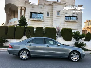  3 مرسيدس بنز موديل 2005 S350 بحاله الوكاله