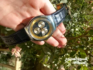  2 Swatch Irony Gold and Black  بسعر مميز جدا شبه وكالة
