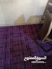  2 موكيت للبيع لون بنفسجي واسود