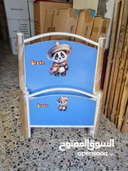  8 سرير اطفال حديد درجة اولى