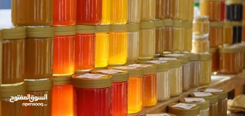  14 عسل طبيعي بلدي ومستورد وجميع منتجات النحل الاخرى