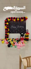  29 Kids birthday balloons & Anniversary setup استئجار بالونات الأطفال