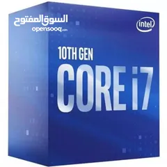 1 مطلوب معالج i7 10th generation
