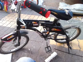  3 بسكليت رامبو مقاس 16 بحال الجديد
