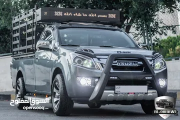  5 Isuzu D-Max 2014 Ls 4x2 ( كابينة )   البكب بحالة ممتازة جدا