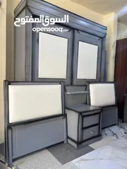  5 غرفه نوم شبابيه بحال الوكاله تفصيل خشبها زان ولاتيه 18وقشره بلوط