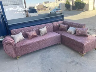  20 كورنرات 9مقاعد حرف L معاه كمان مجوزه بسعر الجملة من مفروشات ماسة لاتردد بل اتصال والحجز