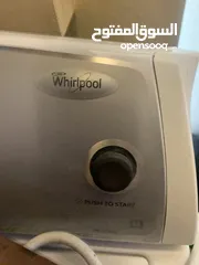  2 نشافة ملابس Whirlpool للبيع - مستعملة بحالة ممتازة سعى كبيرة شامل توصيل وتركيب دخل عمان