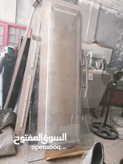  8 ابواب خشب + واجهة باب محل خشب و قزاز + باب سوكريت