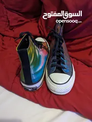  4 converse holographic shoes