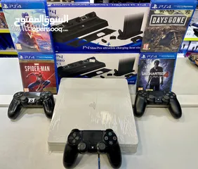  13 بلايستيشن 4 فات مع كفاله  PS4 Fat بافضل الاسعار