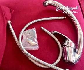  1 حنفية مجلى مطبخ ستانلس جوده ممتازه وجديده