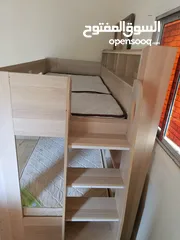  4 Baby bunk bed which mattress