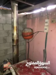  6 ماطور تدفئة مركزية مع خزان سولار مع الراديترات (المشعاعات)