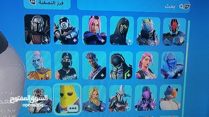  6 بلاستيشن 4 مع حساب فورت نايت 88 سكن