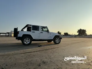  18 Jeep wrangler sahara 4door