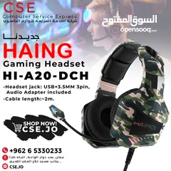  1 Haing HI-A20-DCH Headset-Army سماعات رأس هانغ