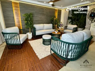  24 اطقم خارجية طاولات وكراسي فخمة