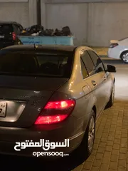  8 Mercedes c200 kompressor 2009 بحالة جيدة جدا(بيعة سريعة)