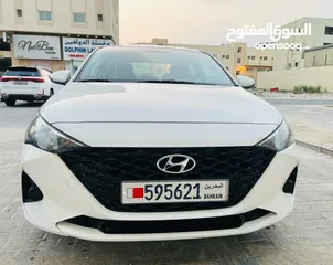  1 هيونداي اكسنت 2021 وكالة البحرين Hyundai Accent model 2021