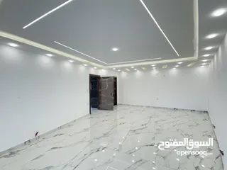  28 شقة فاخره للبيع بأجمل مناطق البنيات بمساحة 227م بسعر مميز طابق تسوية (ارضيه من الجهة الأخرى)