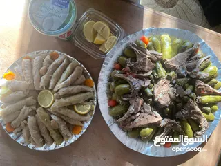  18 مكمورة اربد بزيت الزيتون وطحين القمح البلدي  / كبة برغل باللحمه البلدية  كبة خالية من الطحين