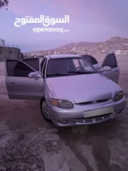  4 سياره اكسنت موديل 1997 للبيع بسعر الكاش
