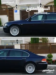  4 سيارة للبيع BMW 750 Li موديل 2007 أعلى مواصفات سعر نهائي 7000 دينار كاش فقط