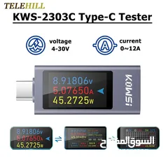  2 usb charger tester battery capacit Meter and Electronic Test Load