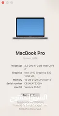  8 MacBook Pro 2018 مستعمل للبيع بسعر طري