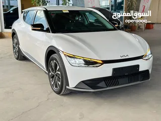 4 كيا EV6 وارد كوريا 2022 فحص كامل كرت ابيض ممشى 70 الف KM استخدام شخصي
