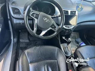 6 للبيع هونداي اكسنت ديزل 1600 4غيار موديل 2015 ماشيه 150 الف  السياره كرتونه مش ناقصها اشي  متور وجير