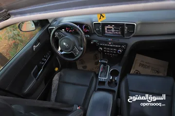  9 كيا سبورتج جتي لاين 2016فلل اضافات مع فتحة سقف بنوراما للبيع بسعر حررررق كاش نخب و ماتور 2000ديزل