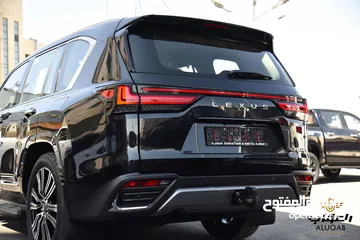  8 لكزس LX600 2024 وارد الوكيل عداد زيرو فاخرة لون اسود مميز