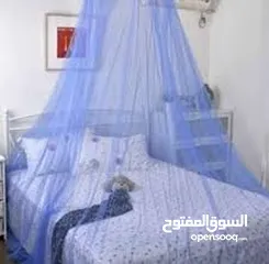  2 11 ديتار ناموسية ديكور سرير غرفة نوم مزدوج او مفرد منع دخول الناموس و الحشرات بشكل نهائي و