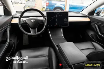  12 TESLA MODEL 3 LONG RANGE 2018 CLEAN TITLE  A فحص اوتوسكور