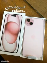  4 iPhone 15 (128GB/256GB) جديد  كفالة شرق اوسط لمدة عام من تاريخ الشراء الجهاز  يوجد بكج اصلي