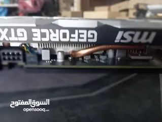  8 كرت شاشة MSI GTX 1660 SUPER (6GB) مناسب للفئات المتوسطة بلمع كرتونة ما شاء الله مبارك لصاحب النصيب