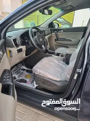  8 كيا سبورتاج (2019) رقم 2  فورويل 4X4 وجاهزة  وبحالة ممتازة