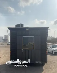  9 drive through  عربة لبيع الكوفي